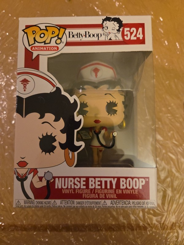 Funko Pop Nurse Betty Boop  #524 New Never Opened HTF