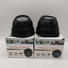 Imitation Dome Camera Fake Dummy Display Camera Deterrent for Shop Theft Pair