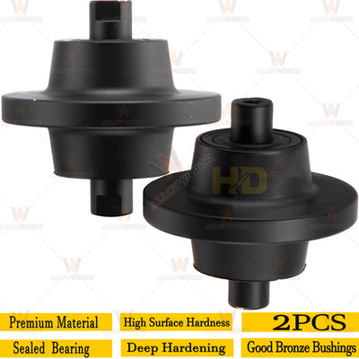 2x Bottom Roller For Yanmar B12-1 B12-2 B14 B15 B17 VIO15-2 YB121/Tak.TB12/EB12