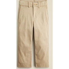 J Crew crewcuts Kids Boys Chinos 6 NWT Tan Khaki Stretch Pants CB692 J.Crew