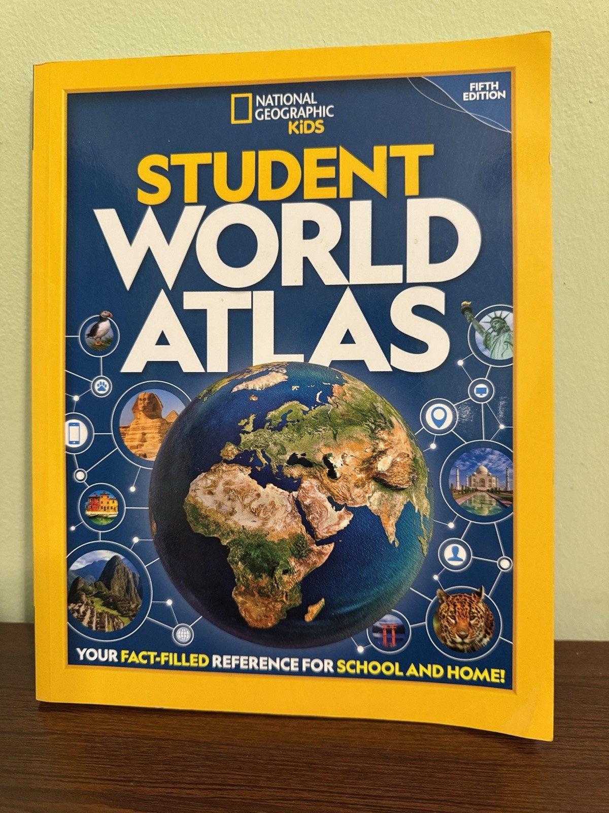 National Geographic Kids Student World Atlas 5th Edition Updated Maps Facts
