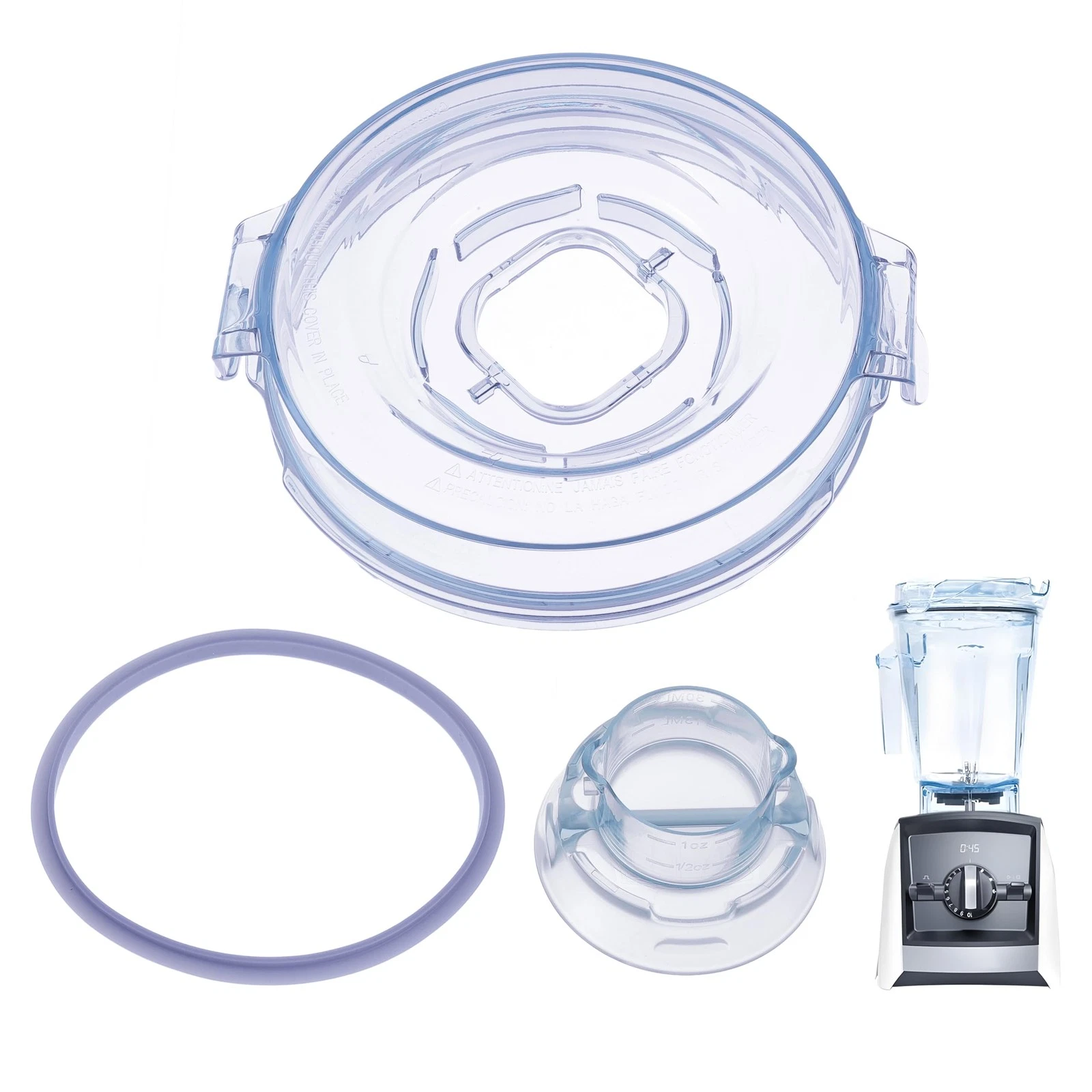 Lid for Vitamix Accessories 64oz Low Profile Container Fit for Replacement Cl...
