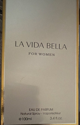Fragrance Gallery La Vida Bella Eau de Parfum Spray, 100ml, MPN 253246