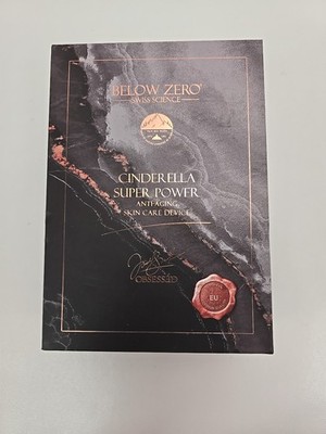 Below Zero Cinderella Super Power Anti Aging Skin Care Device New in Box