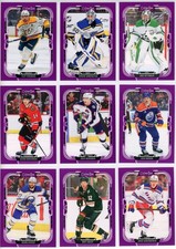U PICK LOT 2025-26 25-26 OPC O-Pee-Chee Purple Border Parallel set cards /49