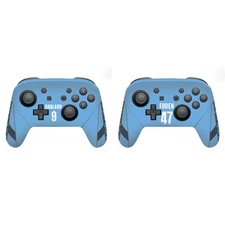MAN CITY FC 24/25 PLAYERS HOME KIT VINYL SKIN FOR NINTENDO SWITCH PRO CONTROLLER