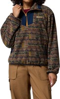 Columbia Snowboard Fleece Jacke Sequoia Grove Printed Women Fleece 2026 Stone Gr