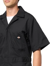 Dickies Short Sleeve Coverall Black