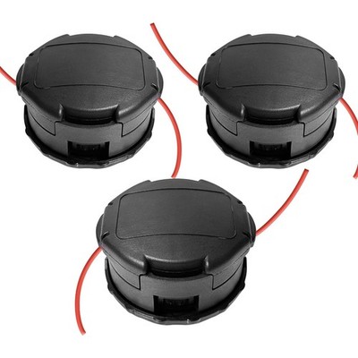 3 Pack String Trimmer Head compatible for Echo Speed Feed 400 3 Pack, Black