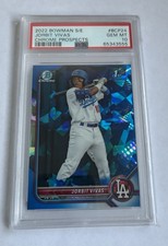 2022 Bowman Chrome Sapphire 1st Jorbit Vivas PSA 10 Nationals 