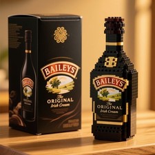 Whiskey Bottle Building Blocks Set Creative W...