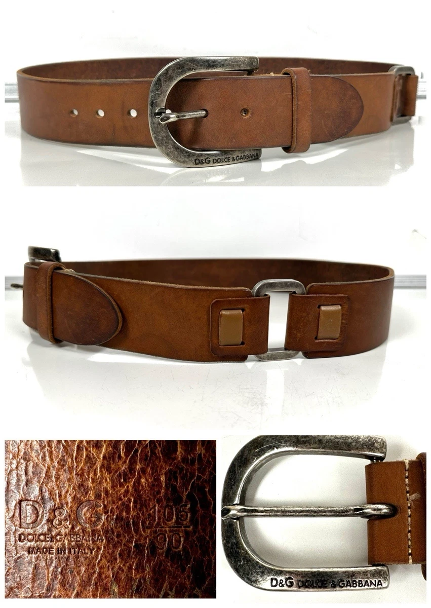 Dolce&Gabbana Brown Belts for Men for sale | eBay
