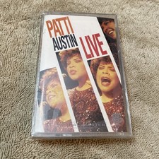 Live by Patti Austin Cassette, Aug-1992, GRP USA  NEW SEALED Funk Soul