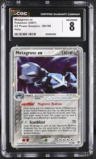 Metagross ex 2007 Pokémon EX Power Keepers 95/108 Holo CGC 8 on eBay