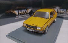 Neo 1:43 Opel Ascona B 2.0J 1980 Orange Resin Coupe Model
