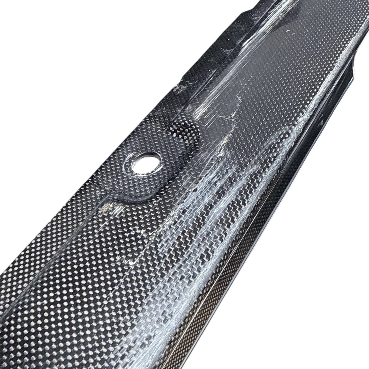2020 2021-2025 FERRARI SF90 LEFT DOOR LOWER DRIVER TRIM ROCKER MOLDING CARBON