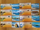 CHINA 2008 FDC + Postcard X 8 Shandong Beijing Olympic Torch Mascot Relay Stamp