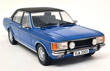 MCG 1/18 - Ford Granada GL 2.3 Mk1 Blue 1975 RHD Diecast Scale model car