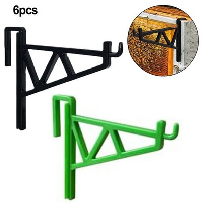 6 Piece Beehive Frame Holder Rack Bracket for Hive Stand For Beekeepers