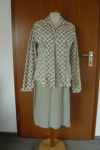 RUNDHOLZ BLACK LABEL Kleid Zwischenteil hellwassergrün pearl XL neu - Bild 12 von 20