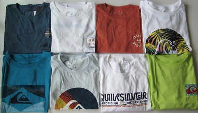 Quiksilver Mens Regular Fit 100% Cotton Tshirts Nwt