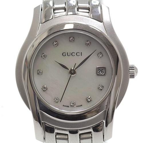Gucci G Class Classic 5500L White Shell 