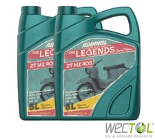 2x5 Liter Addinol SUPER Mix MZ 405 mineralisches Zweitaktmotorenöl Rolleröl 10 L