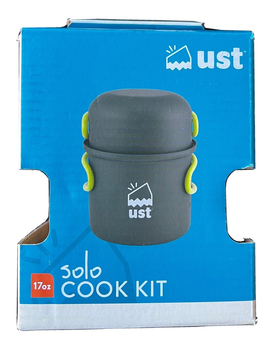 UST Solo Cook Kit, Ultimate Outdoor Survival Camping Technologies Aluminum, NEW UST Solo Cook Kit, Ultimate Outdoor Survival Camping Technologies Aluminum, NEW