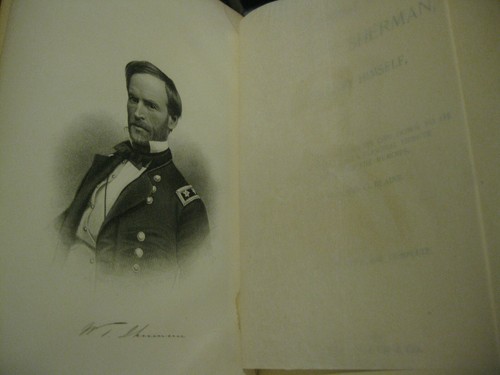 Personal Memoirs of General W.T. Sherman Salesman's Dummy 1891 Charles Webster - Imagen 8 de 13