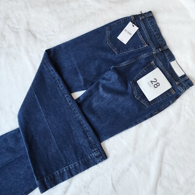 $295 Re/Done Jeans 70s Low Rise Bell Bottom Womens 28 Flare Heritage Boho Retro