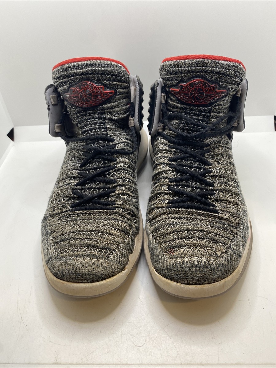 Nike Air Jordan XXXII BG MVP Black Gray Red Fashion Sneakers