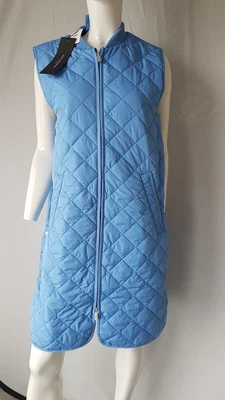 ILSE JACOBSEN Weste gesteppt lang light regatta  Gr.40=UK14****NEU* - Bild 1 von 4