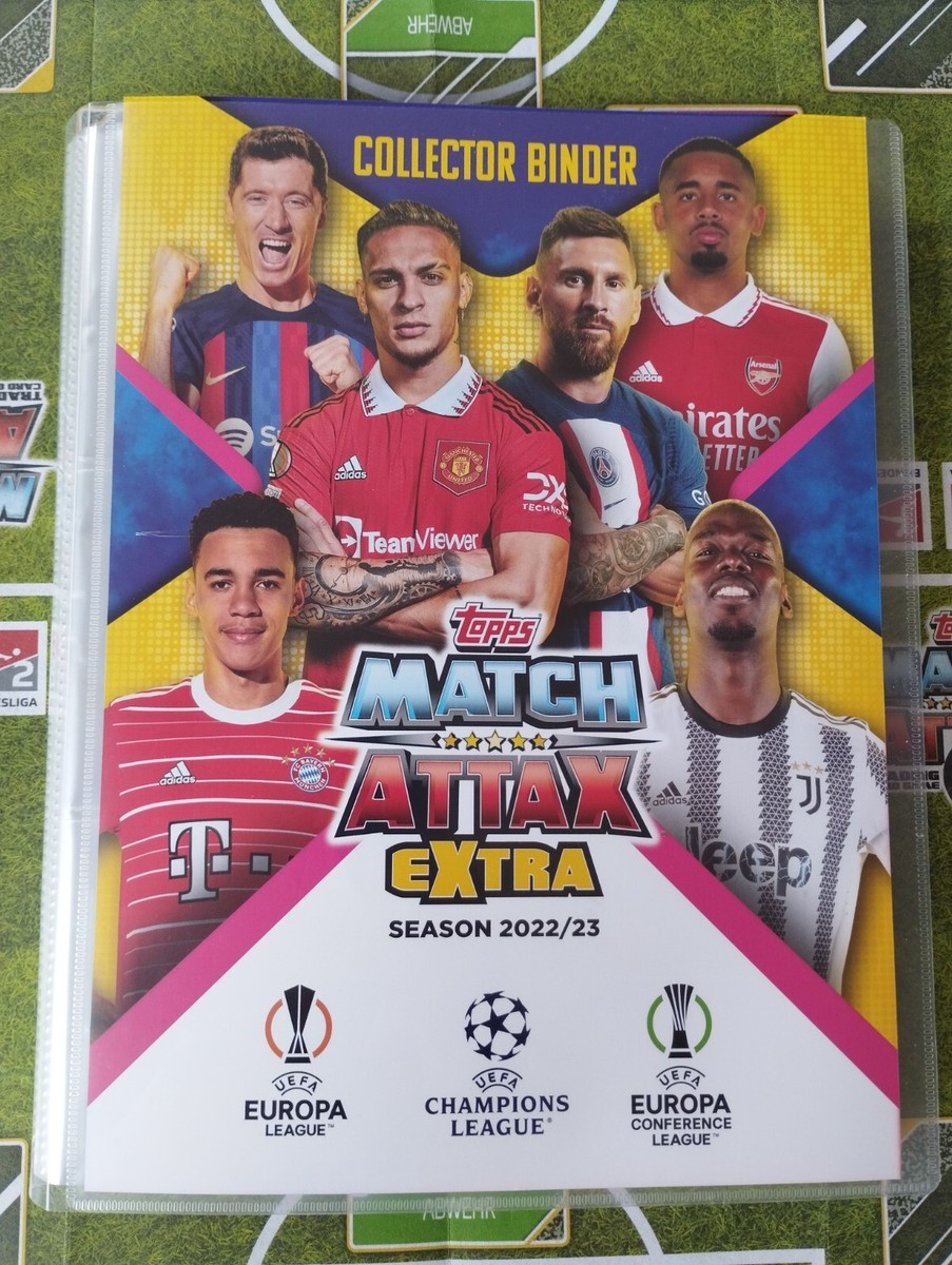 TOPPS MATCH ATTAX EXTRA UEFA CHAMPIONS 2022/23 - INCOMPLETE