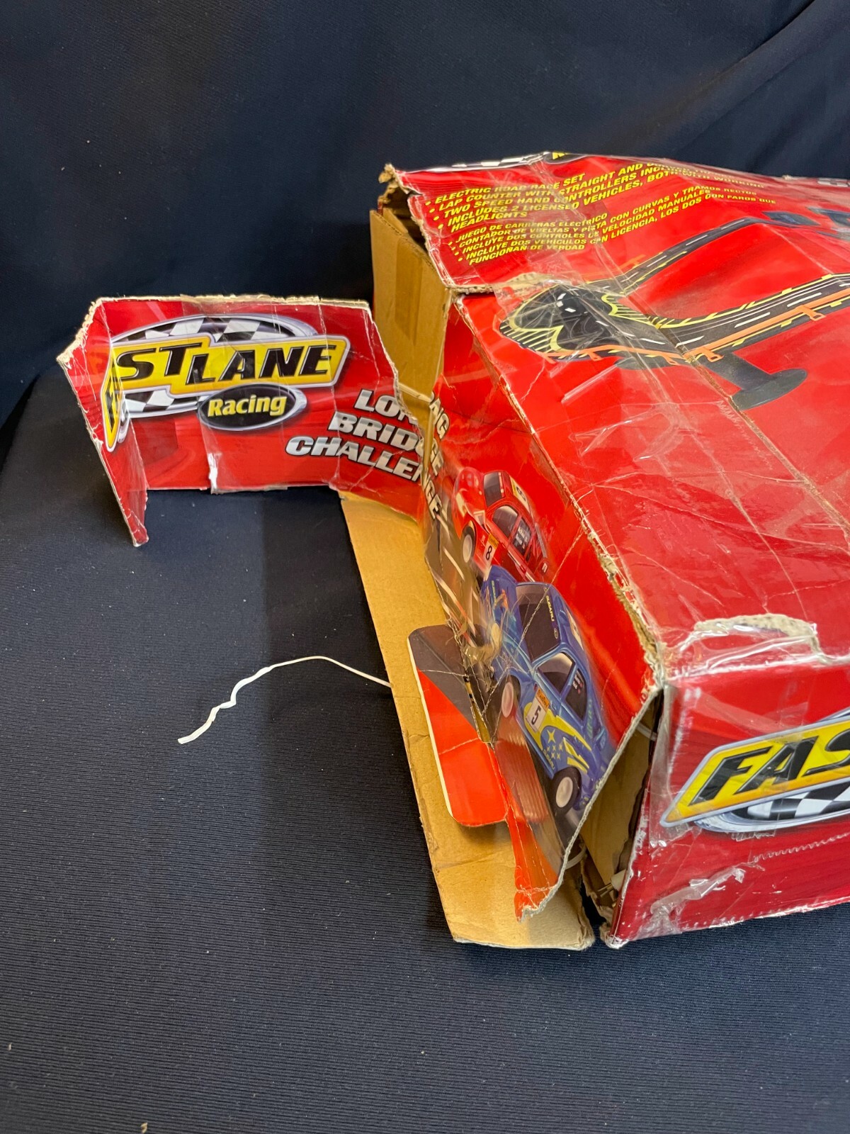 Fast Lane Racing Long Bridge Challenge in box, Race Track - incomplete ...
