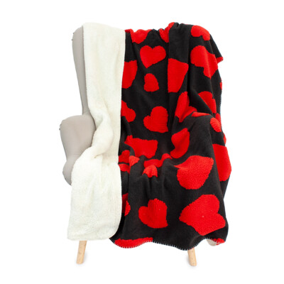 Hilla Plaid Schurwolloptik 130x160 cm AB256