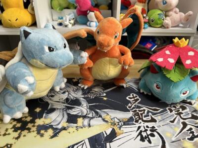 Pokemon Lizardon Camex Fushigibana San-ei ALL STAR COLLECTION Plushie Japan