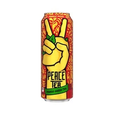 12 Cans of Peace Tea Mango Green Tea Iced Tea 695 ml Each 