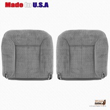 1995 - 1999 Chevy Suburban-tahoe Driver Passenger Bottom Cloth Seat Cover Gray 1995 - 1999 Chevy Suburban-tahoe Driver Passenger Bottom Cloth Seat Cover Gray