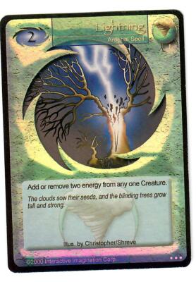 TC 17 Magi Nation Duel ''Lightning'' Foil