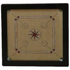 36"x 36" Big Tournament Carrom board with Carrom Coin and Striker 