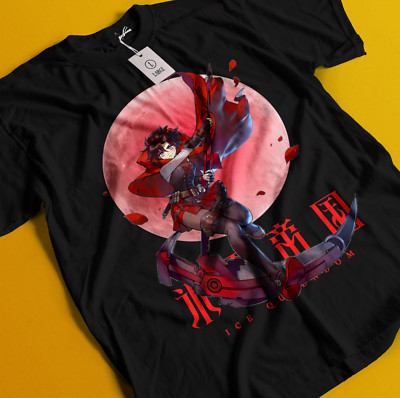 RWBY Shirt Ruby Rose Tshirt Blake Belladona T-Shirt Yang Xiao Tee Weiss Schnee