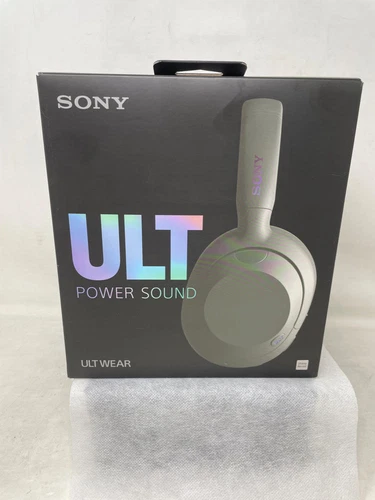 Sony ULT WEAR Noise Cancelling Bluetooth Headphones w/Alexa Built-in, Off White