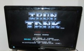 Vintage Nintendo Iron Tank Video Game NES Cartridge VHTF Rare