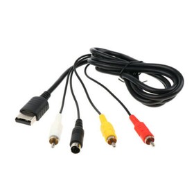 6 FT AVS A/V & S Video for Sega Dreamcast Stereo Audio Video TV Adapter Cable
