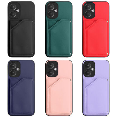 Case For Redmi 13C 5G Fashion Practical Card Pack Phone Cover