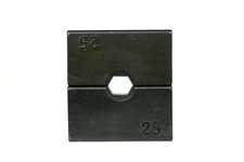 TH0400 single size Die set for cable size #25 - 3/16"