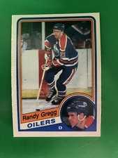 1984-85 O-Pee-Chee Randy Gregg Edmonton Oilers #242