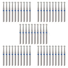 50pcs Sale Diamond Burs Ball Round FG 1.6mm BR-31 for High Speed Handpiece