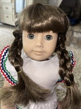 American Girl Molly McIntire Doll In Birthday Party Dress Shoes