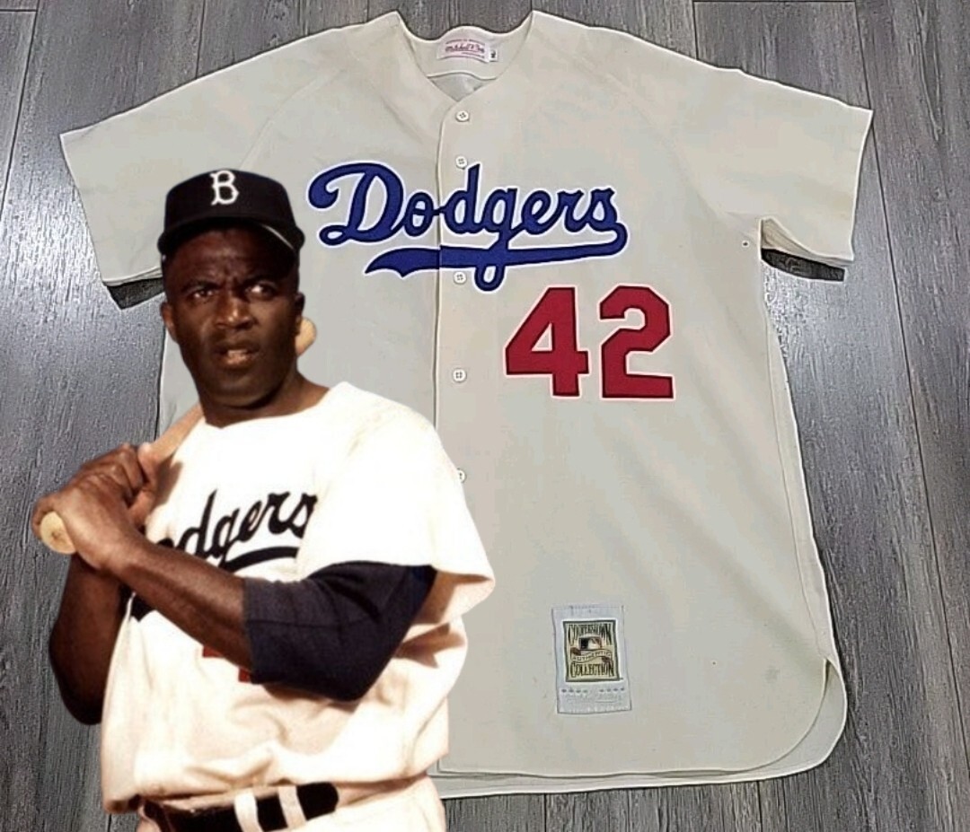 トップス RARE Stardom Jackie Robinson jersey RARE Stardom Jackie Robinson jersey